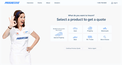 Desktop Screenshot of progressive.com