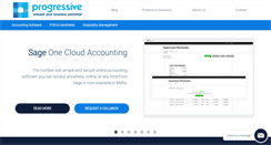 Desktop Screenshot of progressive.com.mt